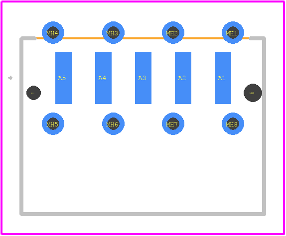 364706 - TE Connectivity PCB footprint - Other - Other - 364706