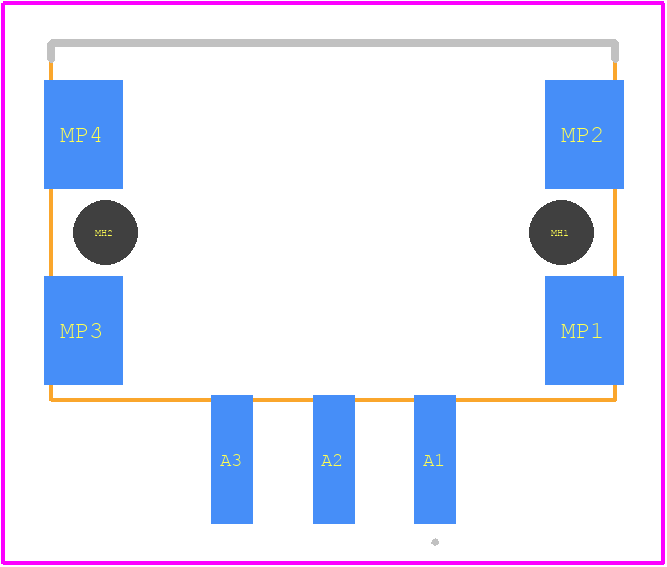 284055 - TE Connectivity PCB footprint - Other - Other - 284055-1