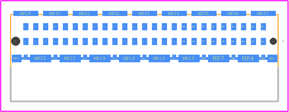 244692 - TE Connectivity PCB footprint - Other - Other - 244692-6