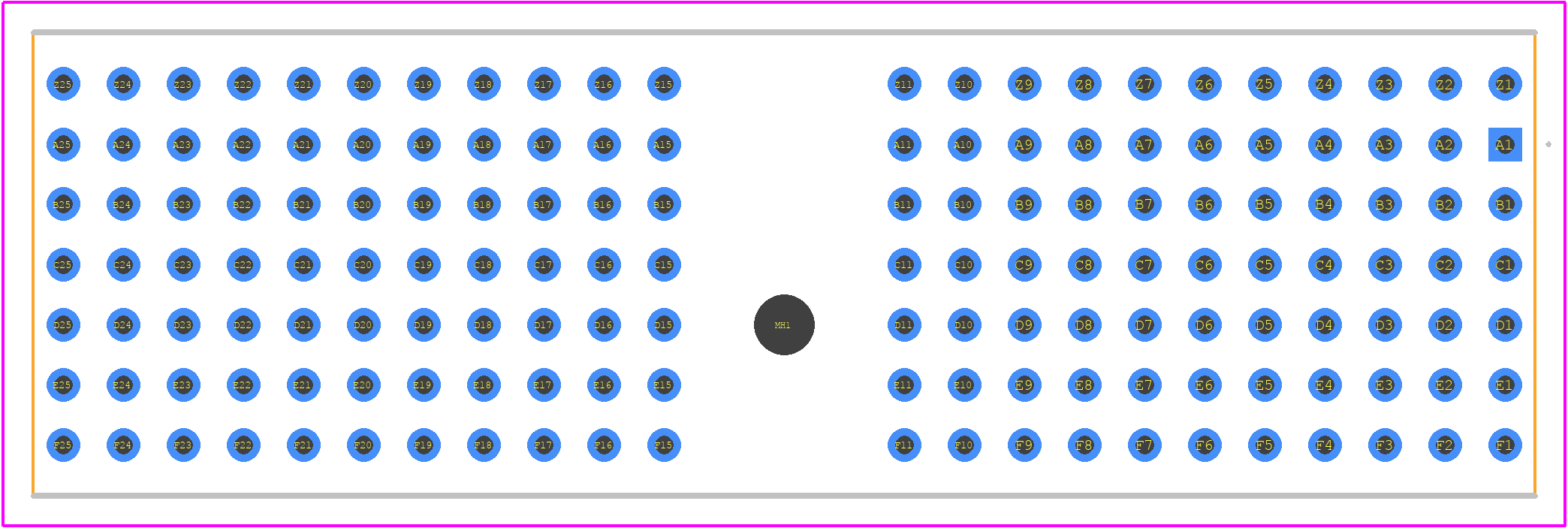 64097 - TE Connectivity PCB footprint - Other - Other - 64097-2