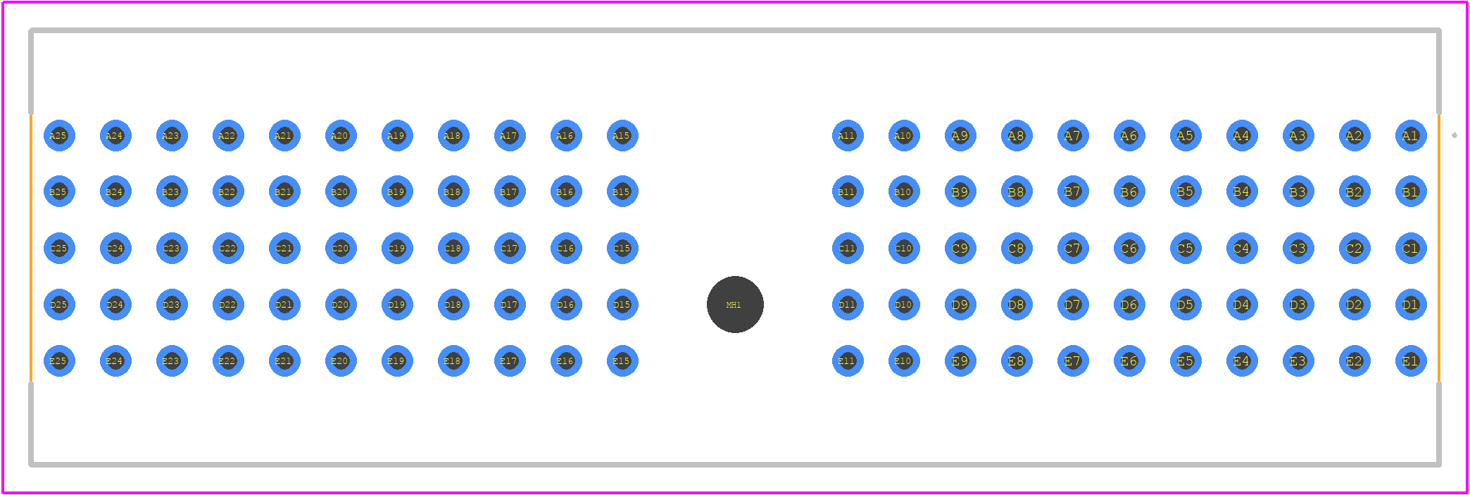 43190 - TE Connectivity PCB footprint - Other - Other - 43190-2