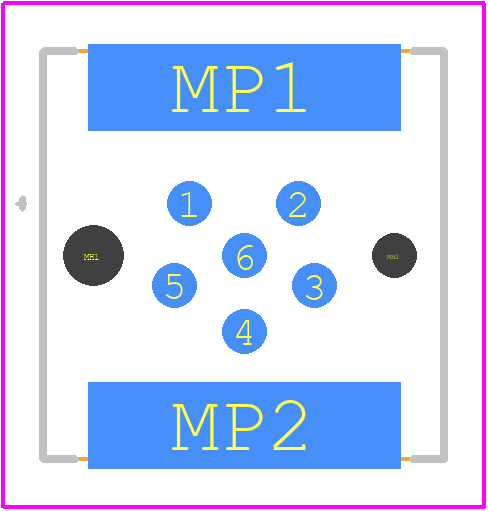 515814 - TE Connectivity PCB footprint - Other - Other - 515814