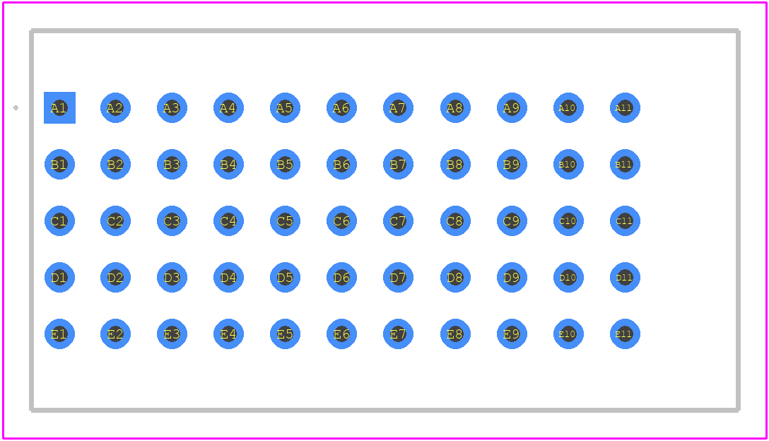 223981 - TE Connectivity PCB footprint - Other - Other - 223981-1