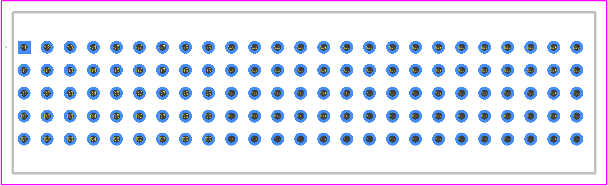 225007 - TE Connectivity PCB footprint - Other - Other - 225007-2
