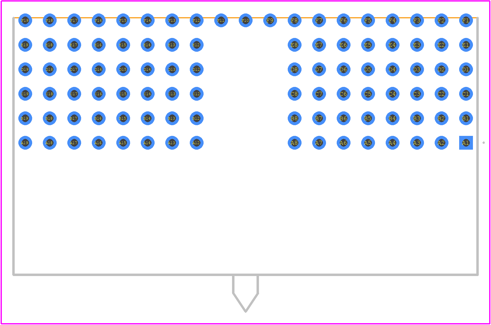 474278 - TE Connectivity PCB footprint - Other - Other - 474278-1