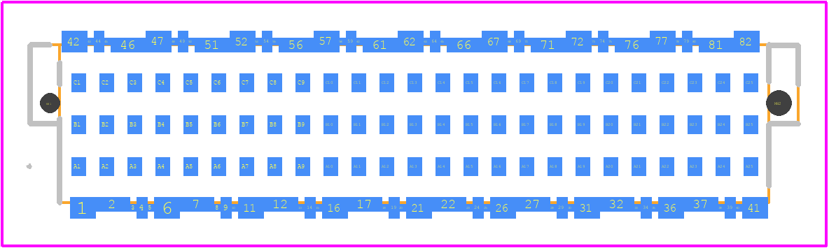 474473 - TE Connectivity PCB footprint - Other - Other - 474473-1