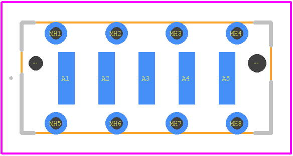 354265 - TE Connectivity PCB footprint - Other - Other - 354265-2