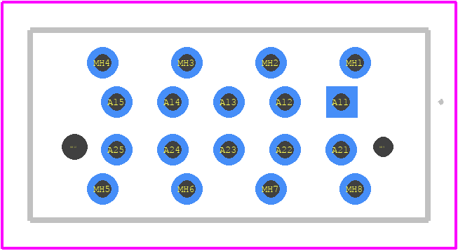 374955 - TE Connectivity PCB footprint - Other - Other - 374955-2