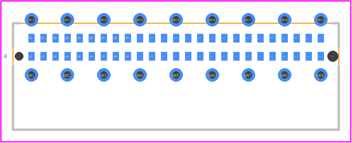 374719 - TE Connectivity PCB footprint - Other - Other - 374719-1