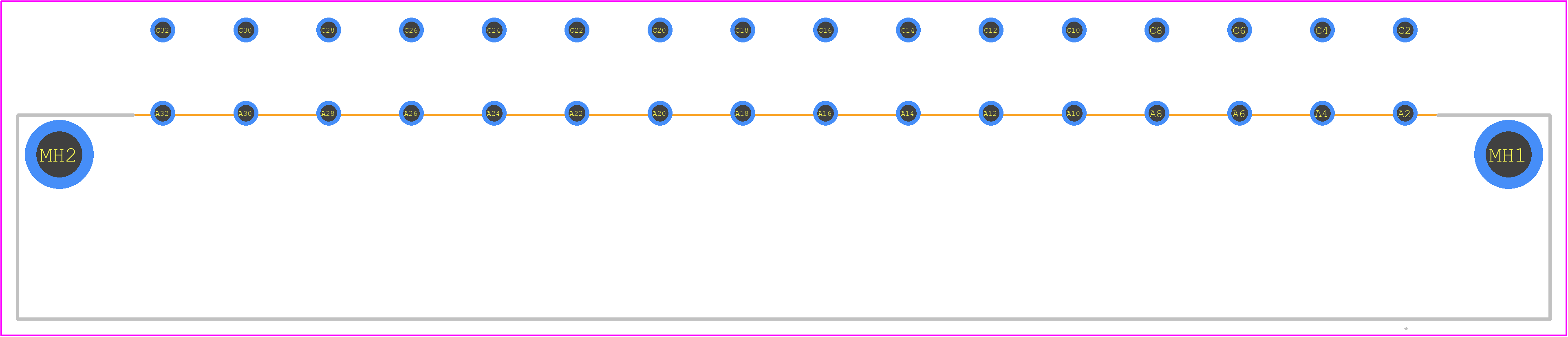 284261 - TE Connectivity PCB footprint - Other - Other - 284261-4