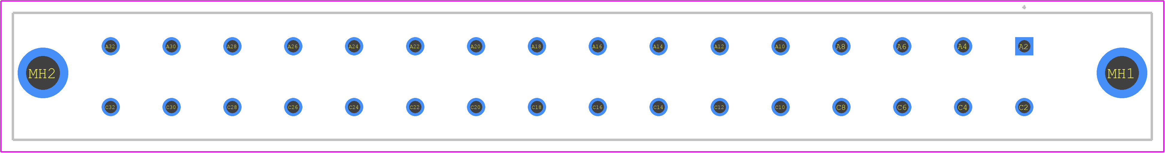 254135 - TE Connectivity PCB footprint - Other - Other - 254135