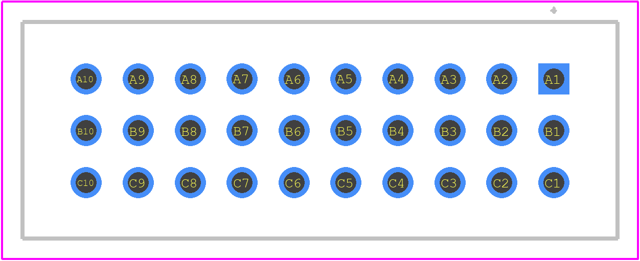 254321 - TE Connectivity PCB footprint - Other - Other - 254321