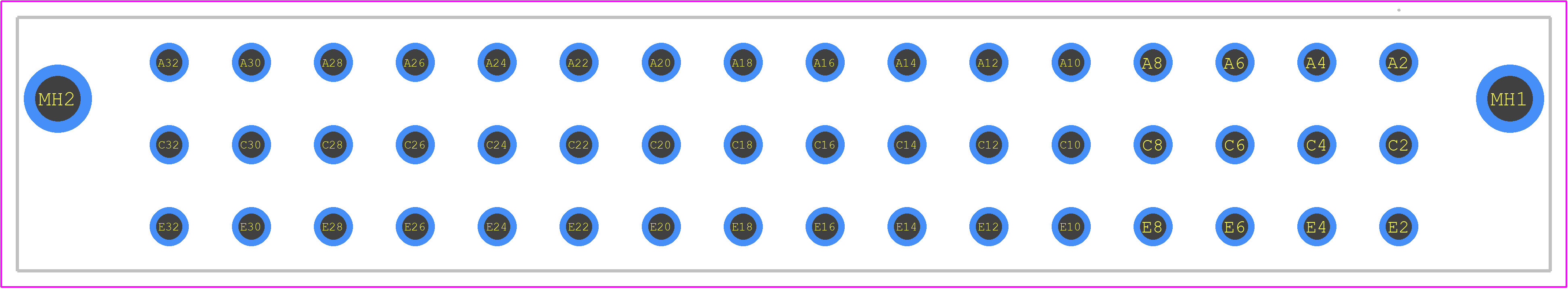 354335 - TE Connectivity PCB footprint - Other - Other - 354335-3