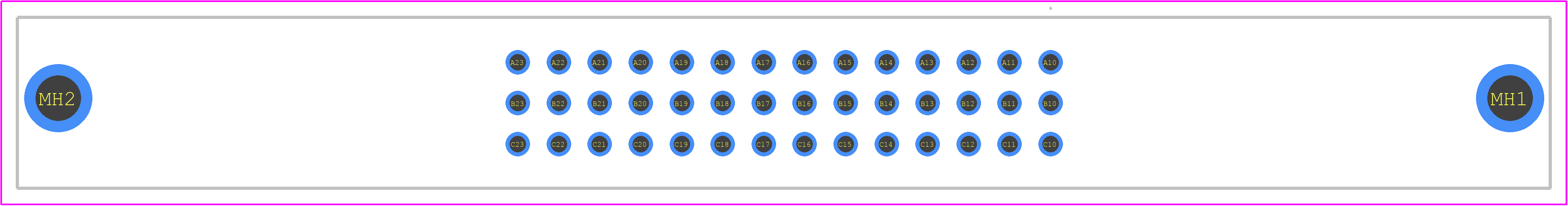 354108 - TE Connectivity PCB footprint - Other - Other - 354108-1