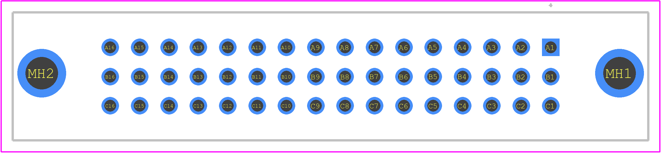 354382 - TE Connectivity PCB footprint - Other - Other - 354382