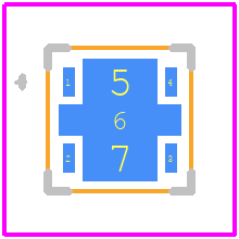 474322 - TE Connectivity PCB footprint - Other - Other - 474322-6