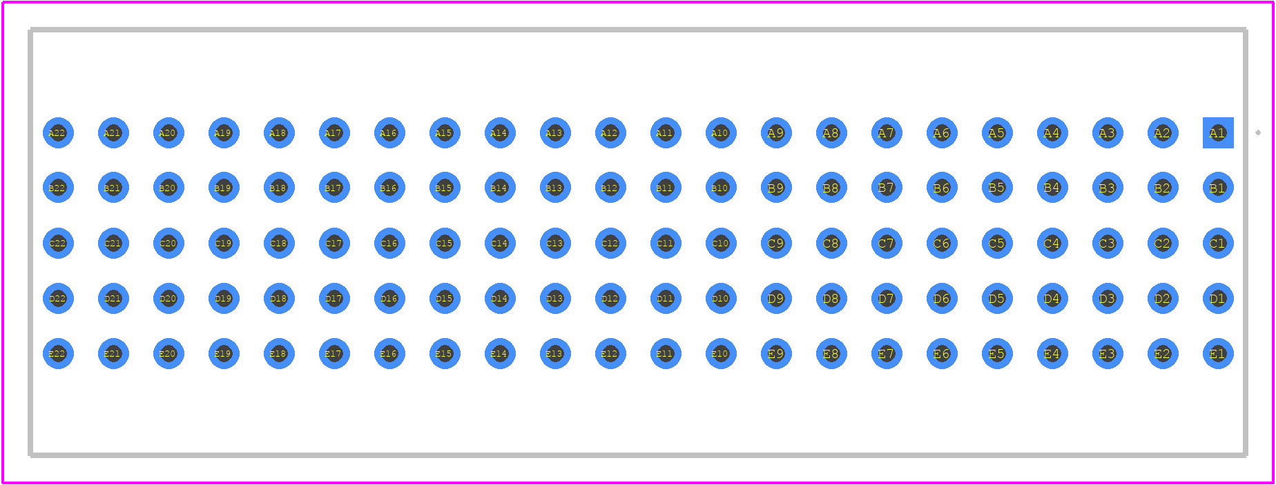 123694 - TE Connectivity PCB footprint - Other - Other - 123694-2