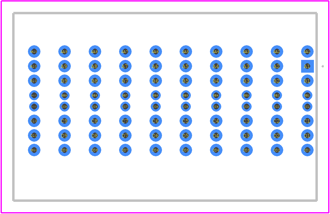 464520 - TE Connectivity PCB footprint - Other - Other - 464520-3