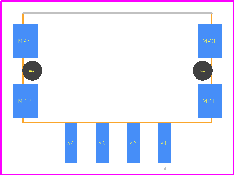 454193 - TE Connectivity PCB footprint - Other - Other - 454193-2