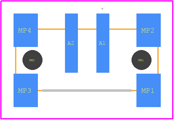454199 - TE Connectivity PCB footprint - Other - Other - 454199-2