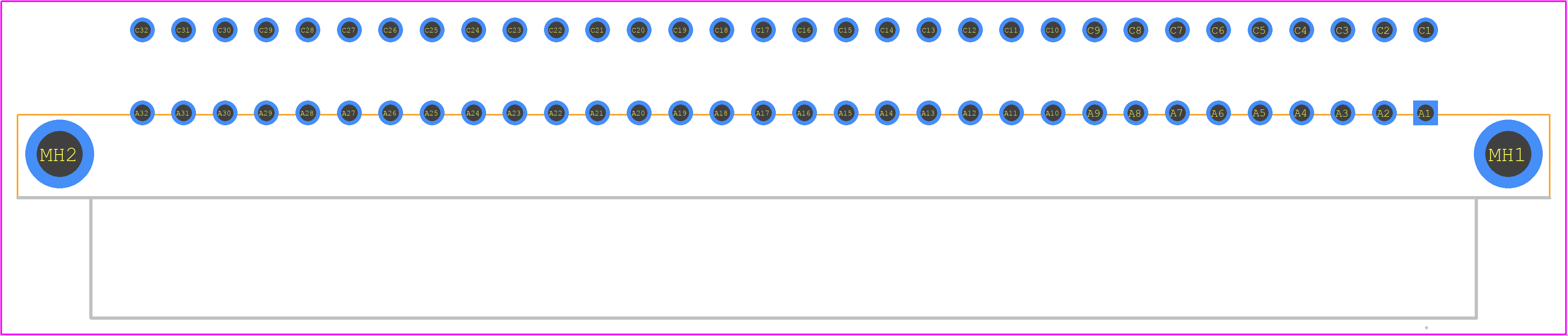 284653 - TE Connectivity PCB footprint - Other - Other - 284653-1