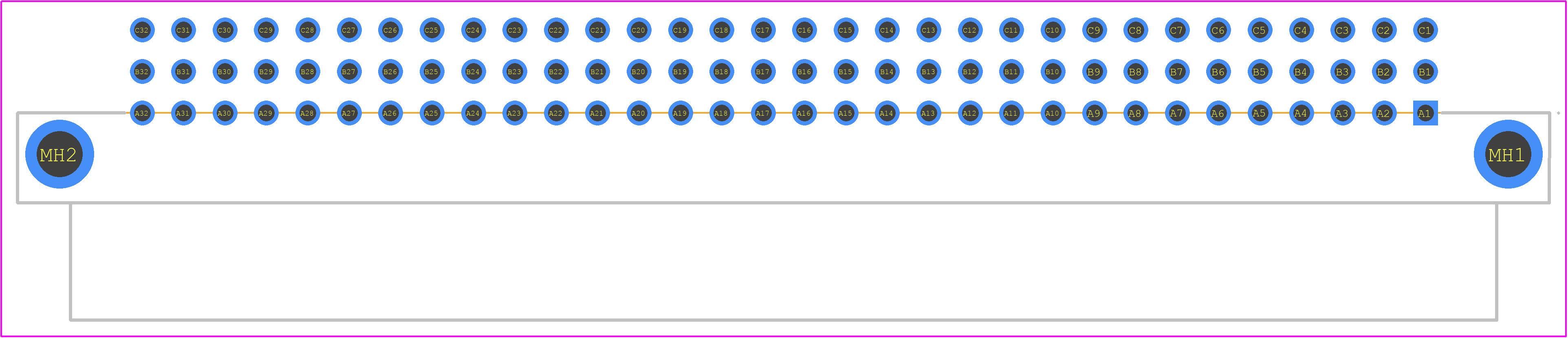 354135 - TE Connectivity PCB footprint - Other - Other - 354135-2