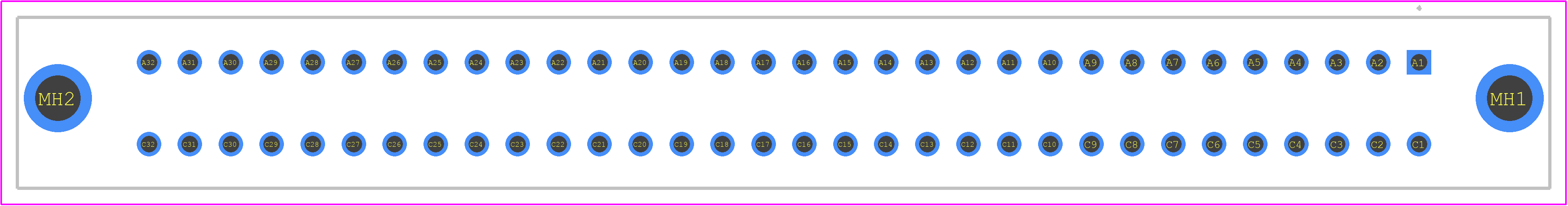 224471 - TE Connectivity PCB footprint - Other - Other - 224471-2