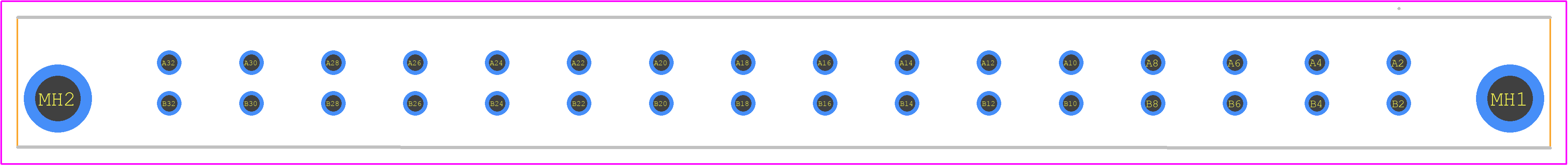 254847 - TE Connectivity PCB footprint - Other - Other - 254847-5