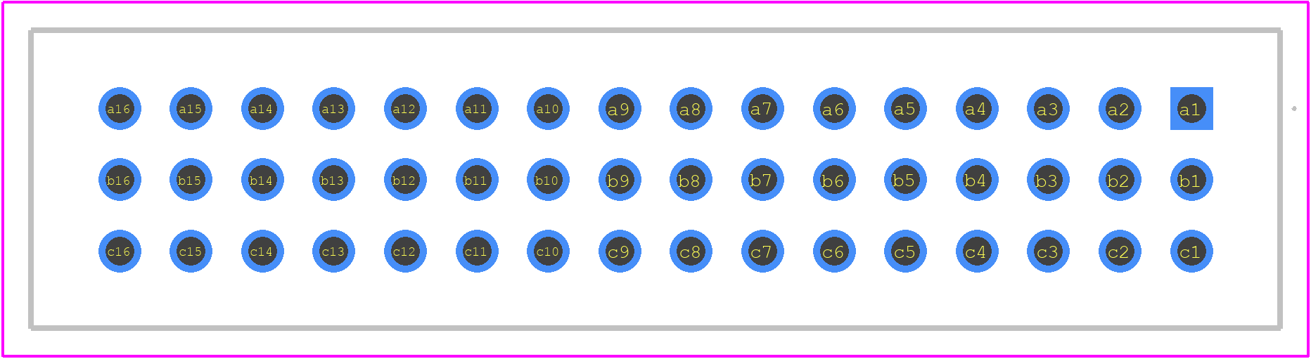 254894 - TE Connectivity PCB footprint - Other - Other - 254894-3