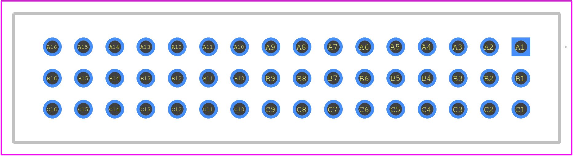 284942 - TE Connectivity PCB footprint - Other - Other - 284942-1