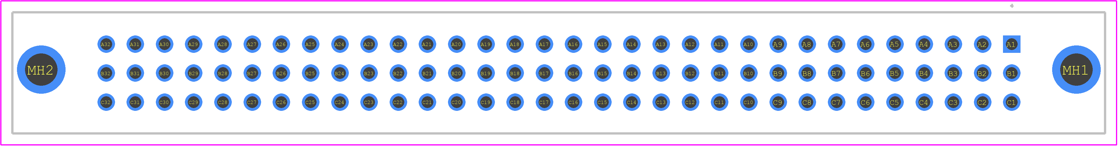 284985 - TE Connectivity PCB footprint - Other - Other - 284985-2