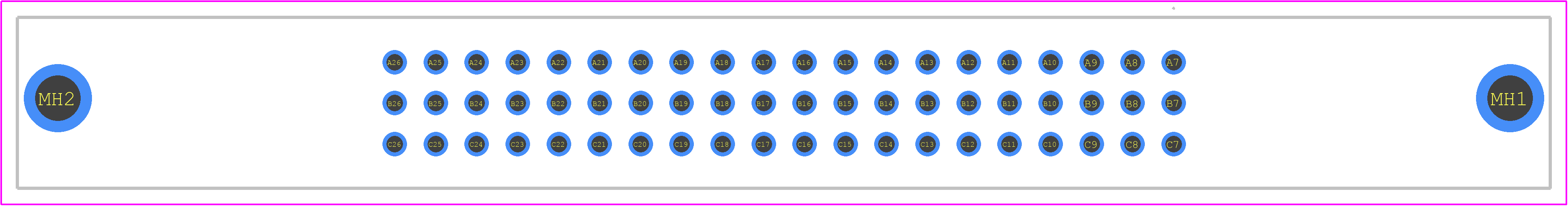 354156 - TE Connectivity PCB footprint - Other - Other - 354156-1