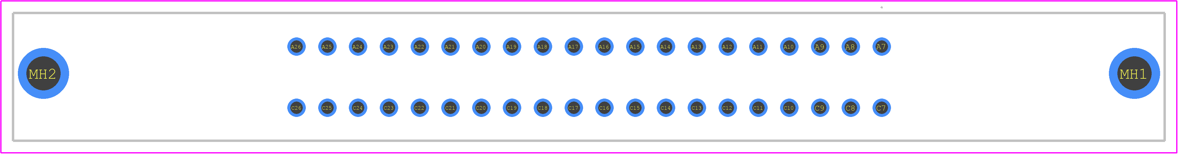 354160 - TE Connectivity PCB footprint - Other - Other - 354160-2