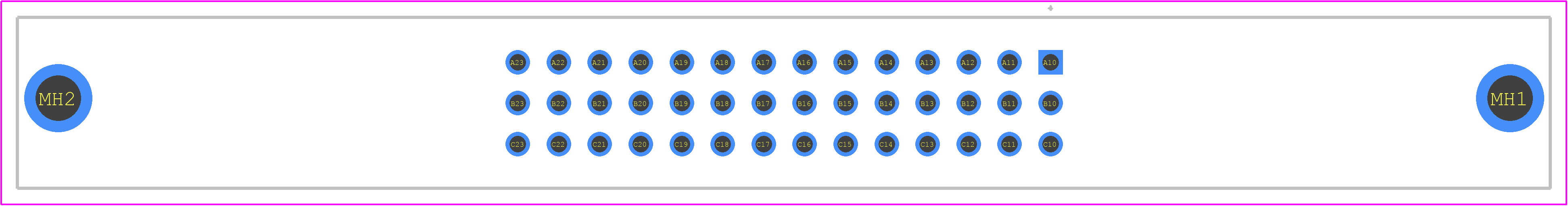 354215 - ERNI PCB footprint - Other - Other - 354215