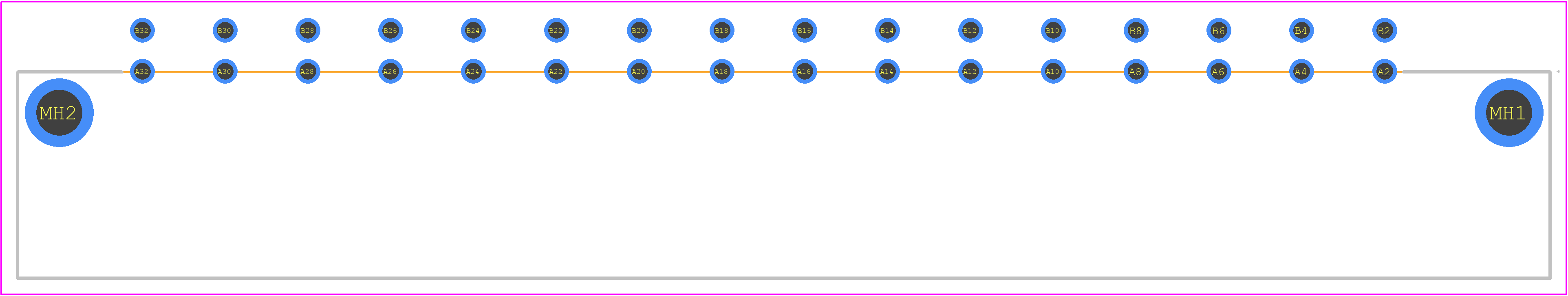 384248 - TE Connectivity PCB footprint - Other - Other - 384248-1
