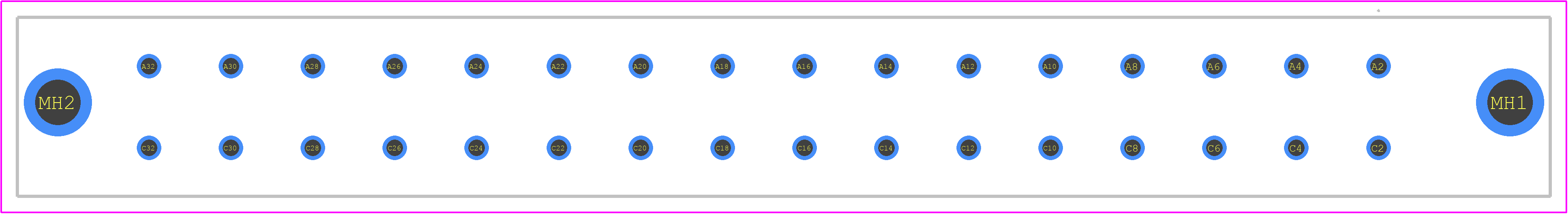 384707 - TE Connectivity PCB footprint - Other - Other - 384707-3