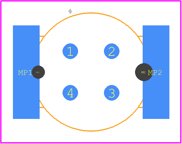 474665 - TE Connectivity PCB footprint - Other - Other - 474665