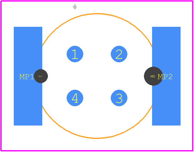 484936 - TE Connectivity PCB footprint - Other - Other - 484936