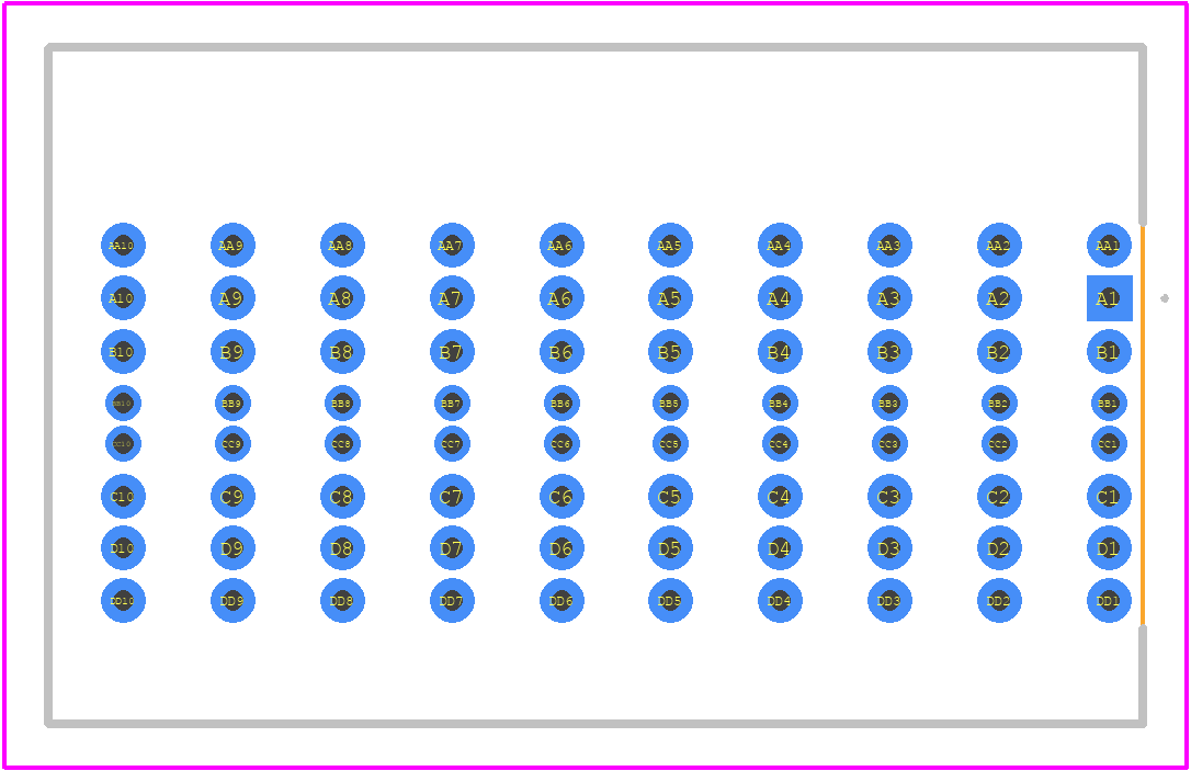 474593 - TE Connectivity PCB footprint - Other - Other - 474593-1
