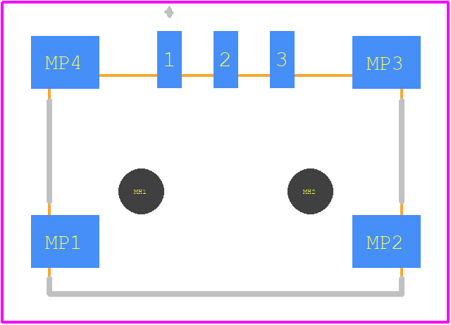 109915 - ERNI PCB footprint - Other - Other - 109915