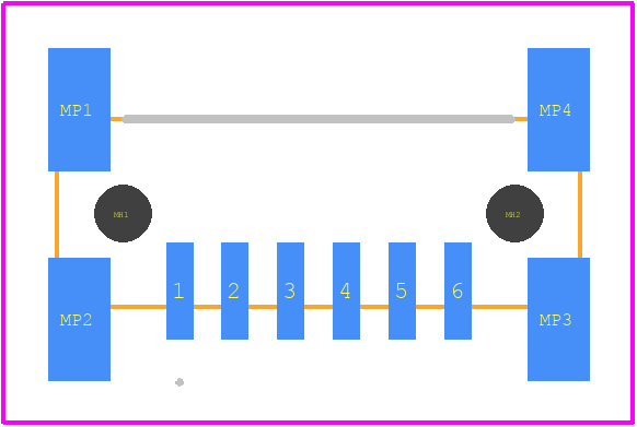 504425 - TE Connectivity PCB footprint - Other - Other - 504425-3