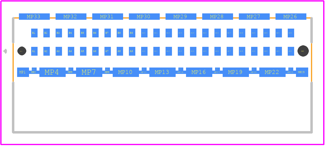 524539 - TE Connectivity PCB footprint - Other - Other - 524539