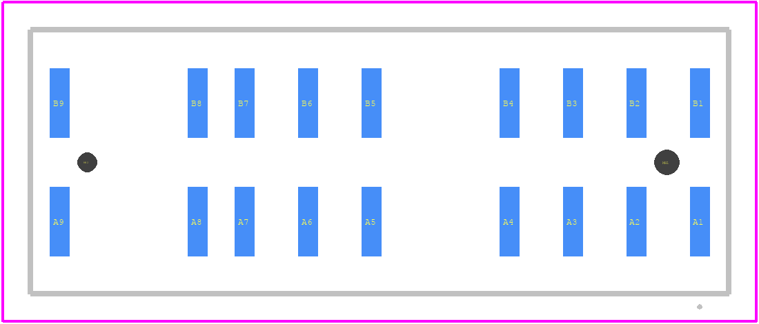 524944 - TE Connectivity PCB footprint - Other - Other - 524944-4-2021