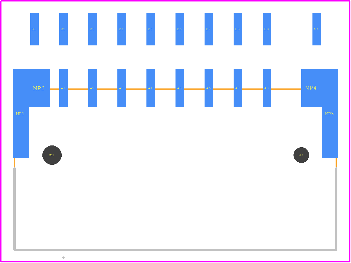 524551 - TE Connectivity PCB footprint - Other - Other - 524551-3-2021`