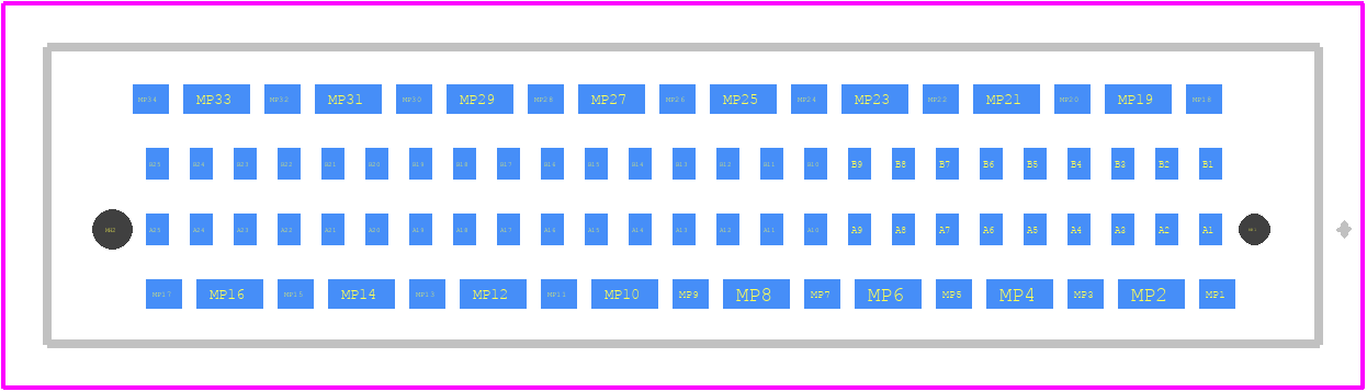484290 - TE Connectivity PCB footprint - Other - Other - 484290-2