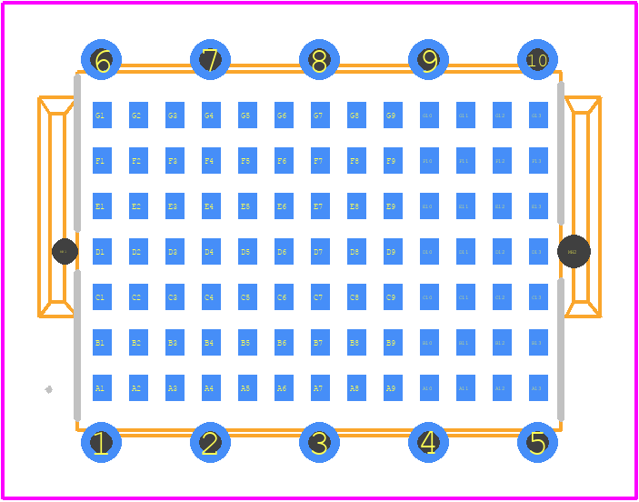 394930 - TE Connectivity PCB footprint - Other - Other - 394930-1