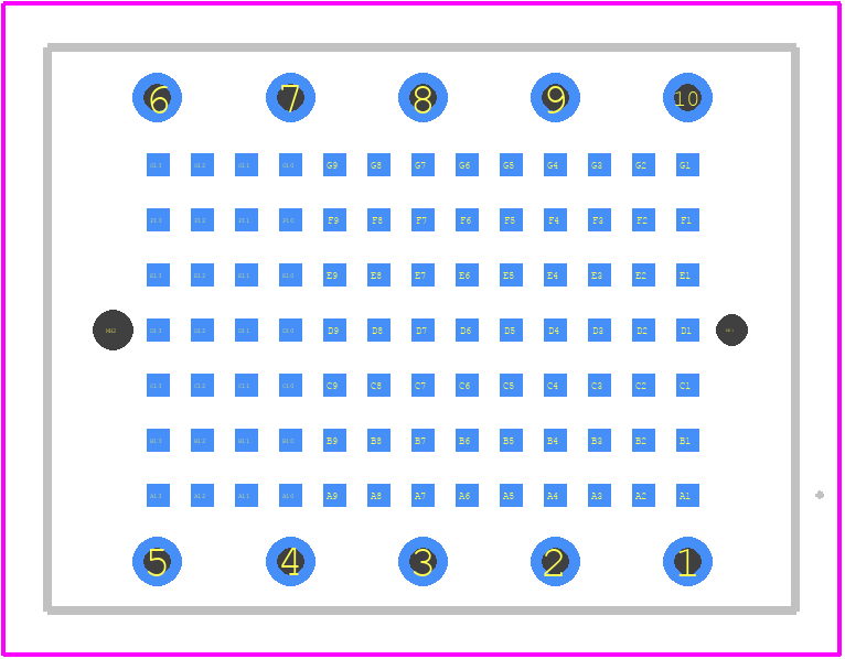 394931 - TE Connectivity PCB footprint - Other - Other - 394931-1