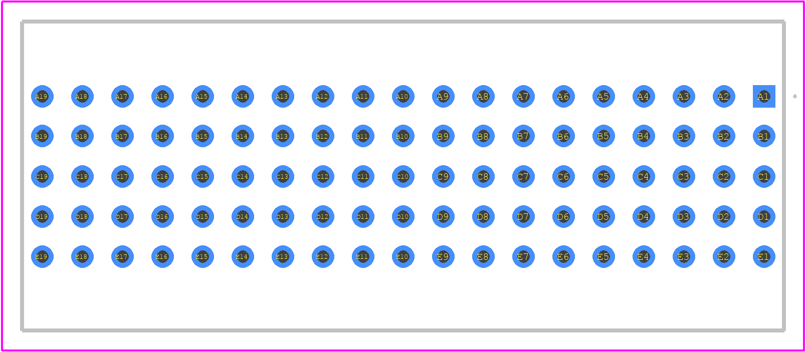 103753 - TE Connectivity PCB footprint - Other - Other - 103753-2