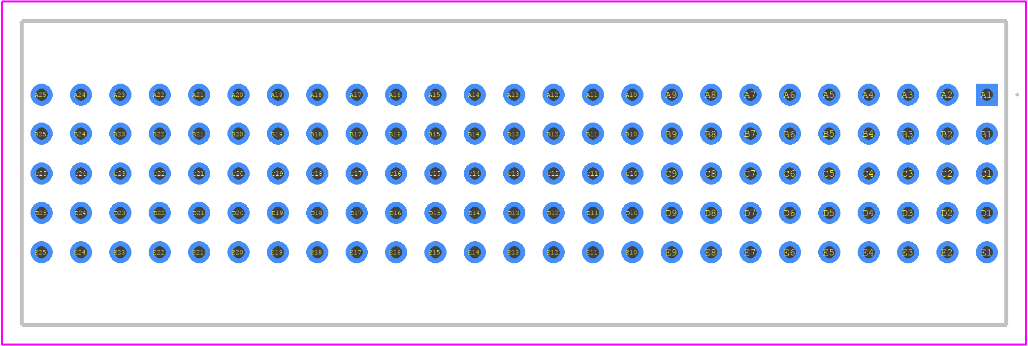 114144 - ERNI PCB footprint - Other - Other - 114144-1