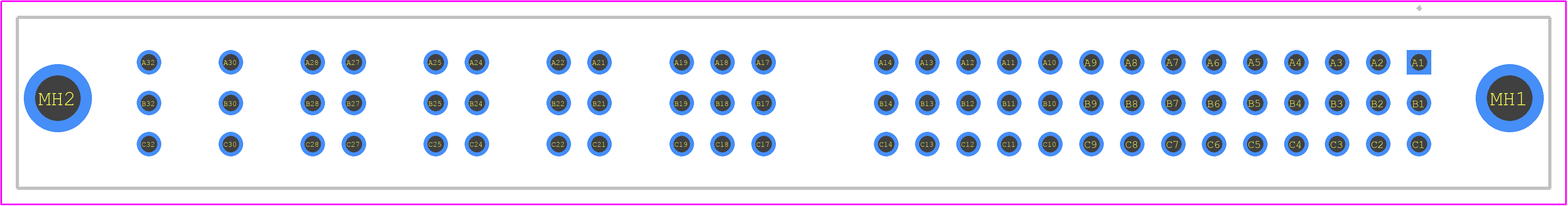 254138 - TE Connectivity PCB footprint - Other - Other - 254138